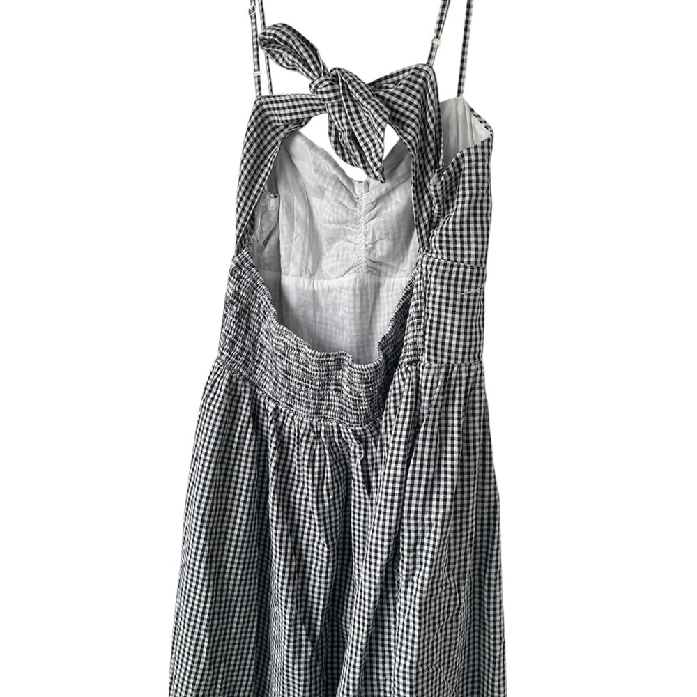 American Eagle Outfitters Sweetheart Gingham Midi Dress - Picture 4 of 6